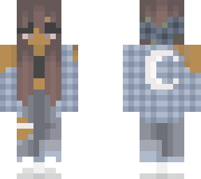 darskin in plaid
