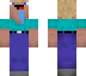 drooling blonde hair noob