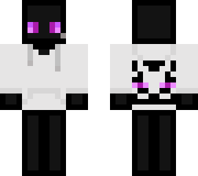 enderman (with hoodie and gamer headset)