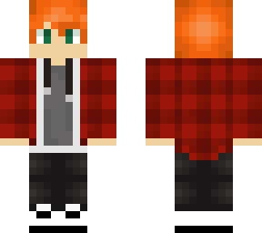 ginger boy w/ green eyes