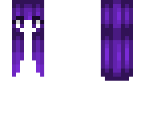 hb - straight bangs - blight purple