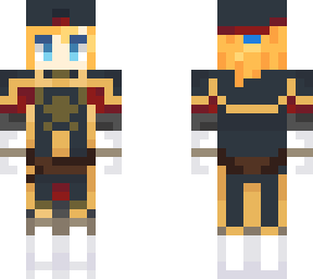 link in royal guard uniform