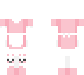 maid outfit base pink