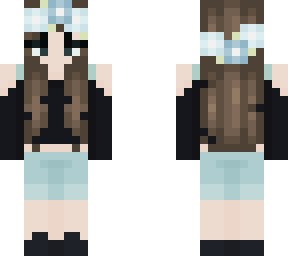my old minecraft skin in the style of today 2/3