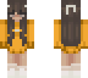 orange cute skin