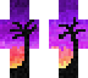 palm tree sunset thing
