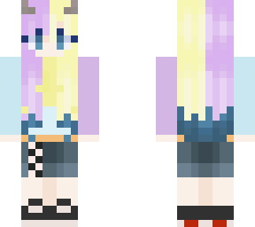 pastel girl skin