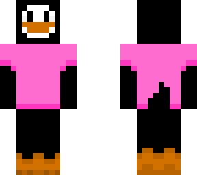 penguin in a t-shirt
