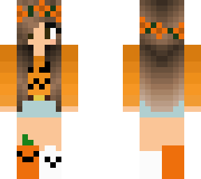 pumpkin girl edit