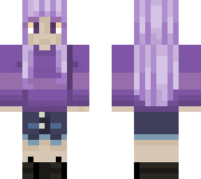 purple athletic female