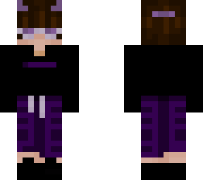purple lazy demon