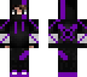 purple ninja boy