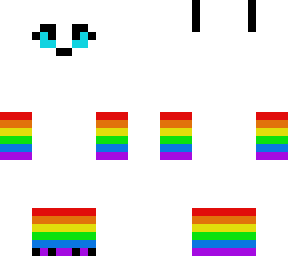 rainbow wolf