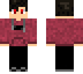 red hoodie