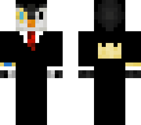 royal penguin in suit