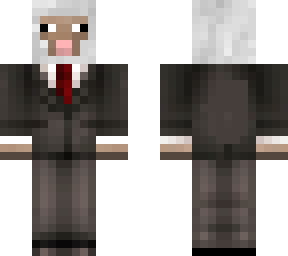 sheep in a suit