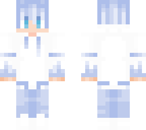 sky blue and white boy