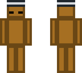 slim box man with hat