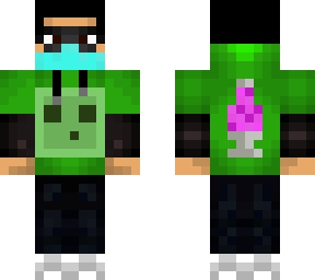 slime boy with facemask