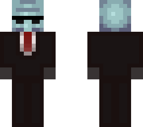 squid in suit