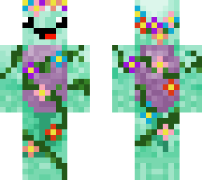 teal flowerz