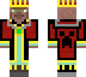 Villager King Minecraft Skin