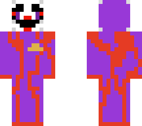 what if the purple guy gets dressed up in puppet's cursed mask