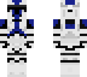 501st Clone Trooper Phase II | Minecraft Skin