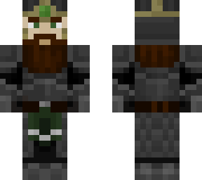 armored dwarf king