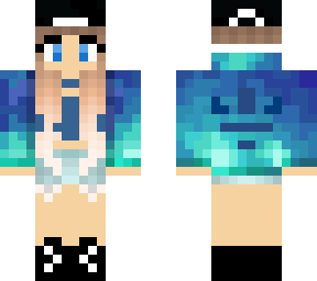 blue cool girl!!!!!