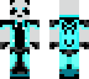 blue dj panda