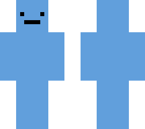 blue guy (follow me plz) did i mention he's blue?