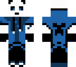 blue panda
