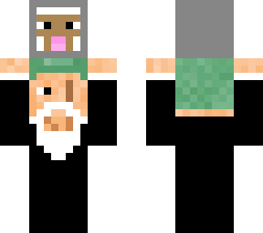 carrying a sheep