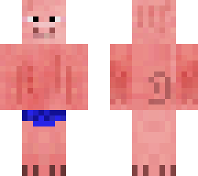 cerdo sin camiseta