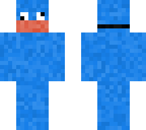 cookie monster with mask