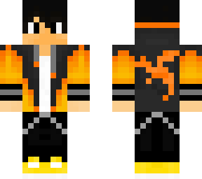 cool orange hoodie