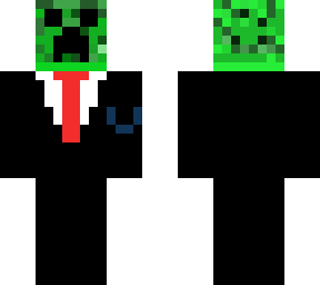 creeper in a suit