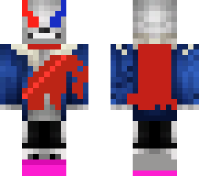 damaged sans filled with determination (thanks to fusioncoreexe for the base of