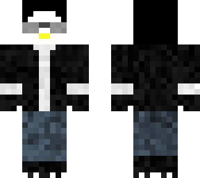 dj penguin black outfit