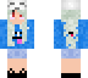 drippy face hoodie girl