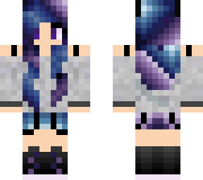 galaxy wolf girl