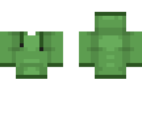 green hoodie base