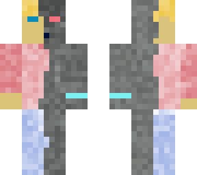 half cyborg man