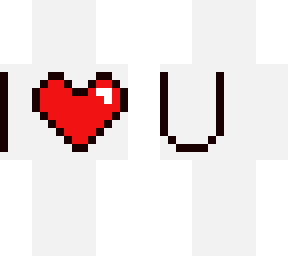 i *heart* u  pixel art