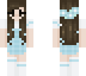 lola blue and white