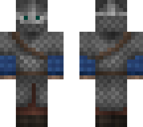 norman knight with veiled helmet
