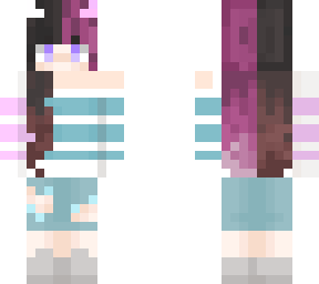 oficjalny skin maari z fioletowymi wosami