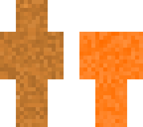 orange bed