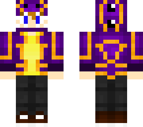 purple and orange dinosaur hoodie